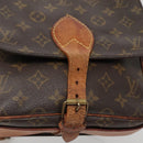 LOUIS VUITTON Monogram Cartouchiere MM Shoulder Bag M51253 LV Auth 130771-9
