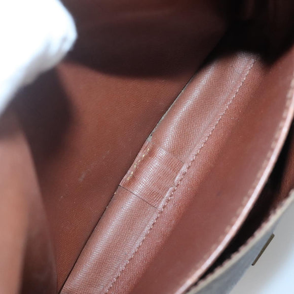 LOUIS VUITTON Monogram Cartouchiere MM Shoulder Bag M51253 LV Auth 130771