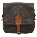 LOUIS VUITTON Monogram Cartouchiere MM Shoulder Bag M51253 LV Auth 130771-13