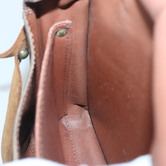 LOUIS VUITTON Monogram Cartouchiere MM Shoulder Bag M51253 LV Auth 130771