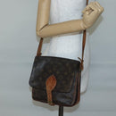 LOUIS VUITTON Monogram Cartouchiere MM Shoulder Bag M51253 LV Auth 130771-24