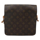 LOUIS VUITTON Monogram Cartouchiere MM Shoulder Bag M51253 LV Auth 130771-2