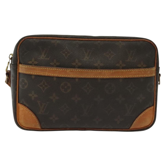 LOUIS VUITTON Monogram Trocadero 27 Shoulder Bag M51274 LV Auth 130774