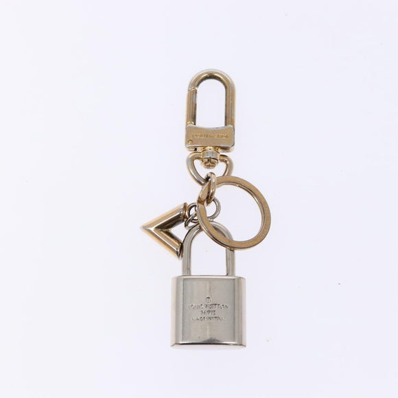 LOUIS VUITTON Bag Charm Caleido V Padlock Charm metal Gold M67376 LV Auth 130781