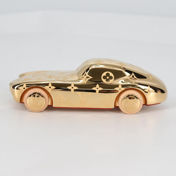 LOUIS VUITTON Paper Weight Car metal Gold R97981 LV Auth 130782SM