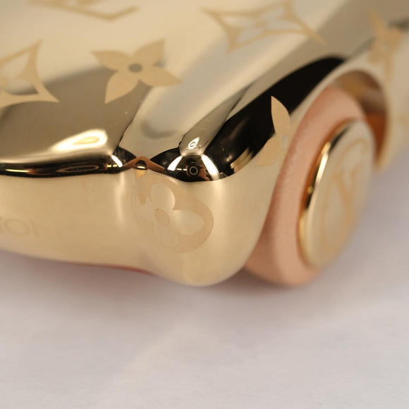 LOUIS VUITTON Paper Weight Car metal Gold R97981 LV Auth 130782SM