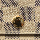 LOUIS VUITTON Damier Azur Portefeuille Alexandra Wallet N63068 LV Auth 130788-8