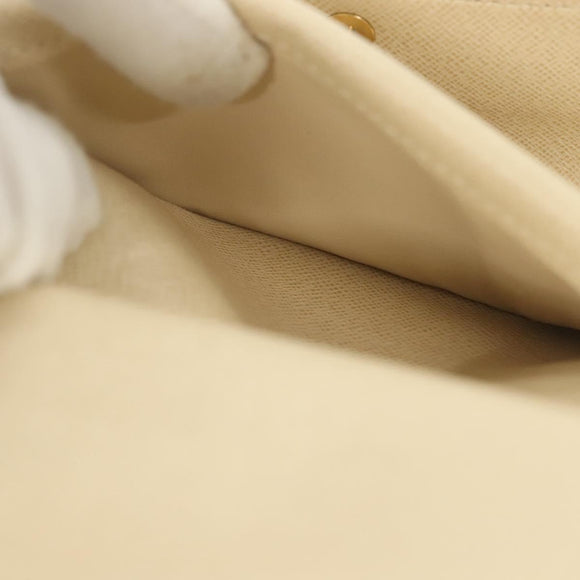 LOUIS VUITTON Damier Azur Portefeuille Alexandra Wallet N63068 LV Auth 130788