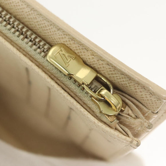 LOUIS VUITTON Damier Azur Portefeuille Alexandra Wallet N63068 LV Auth 130788