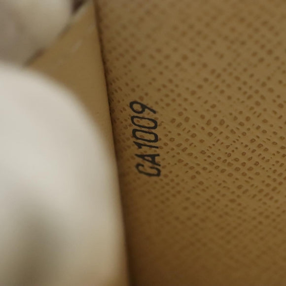 LOUIS VUITTON Damier Azur Portefeuille Alexandra Wallet N63068 LV Auth 130788