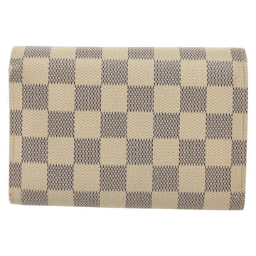 LOUIS VUITTON Damier Azur Portefeuille Alexandra Wallet N63068 LV Auth 130788 - 0