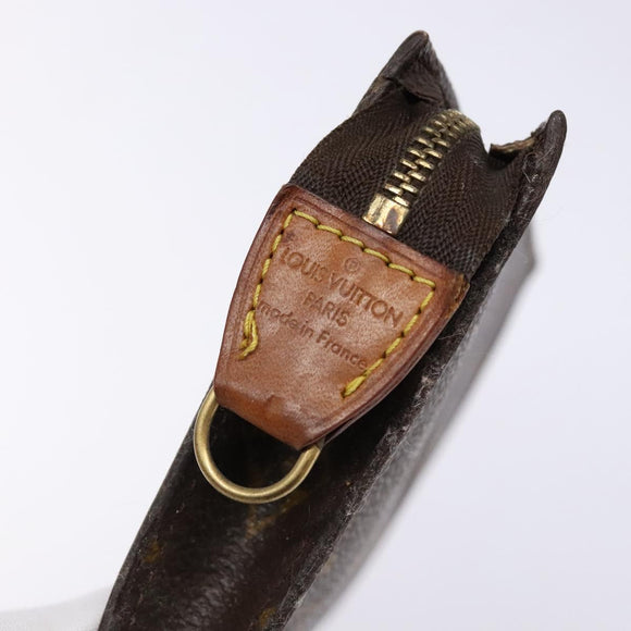 LOUIS VUITTON Monogram Bucket PM Accessory Pouch LV Auth 130790