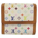 LOUIS VUITTON Multicolor Porte Monnaie Billets Cartes Credit M92983 Auth 130792-13