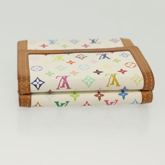 LOUIS VUITTON Multicolor Porte Monnaie Billets Cartes Credit M92983 Auth 130792