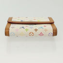 LOUIS VUITTON Multicolor Porte Monnaie Billets Cartes Credit M92983 Auth 130792-6