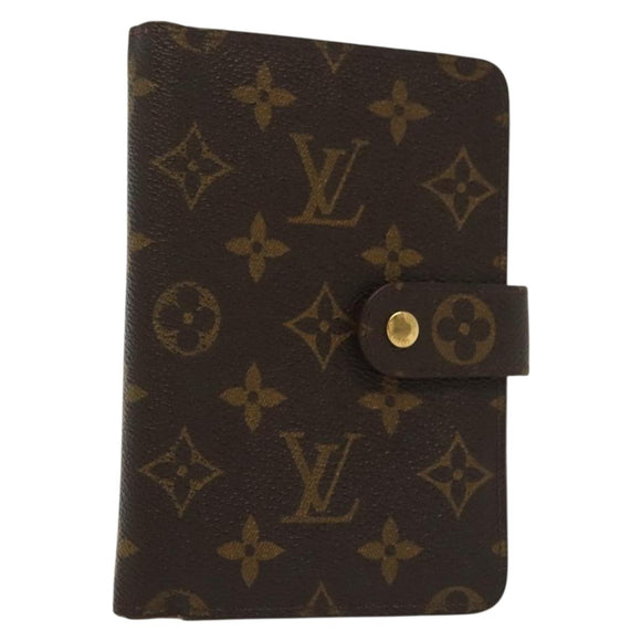 LOUIS VUITTON Monogram Porto Papie Zip Wallet M61207 LV Auth 130795