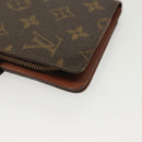 LOUIS VUITTON Monogram Porto Papie Zip Wallet M61207 LV Auth 130795-15