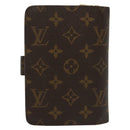 LOUIS VUITTON Monogram Porto Papie Zip Wallet M61207 LV Auth 130795-2