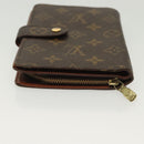 LOUIS VUITTON Monogram Porto Papie Zip Wallet M61207 LV Auth 130795-5