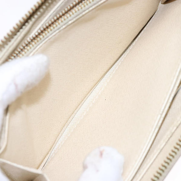 LOUIS VUITTON Damier Azur Zippy Wallet Long Wallet N60019 LV Auth 130796