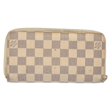 LOUIS VUITTON Damier Azur Zippy Wallet Long Wallet N60019 LV Auth 130796 - 0