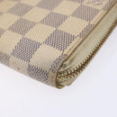 LOUIS VUITTON Damier Azur Zippy Wallet Long Wallet N60019 LV Auth 130796-7