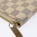 LOUIS VUITTON Damier Azur Zippy Wallet Long Wallet N60019 LV Auth 130796-14