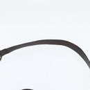 Salvatore Ferragamo Gancini Sophia Bag Leather 2way Dark Brown Auth 130806V-15