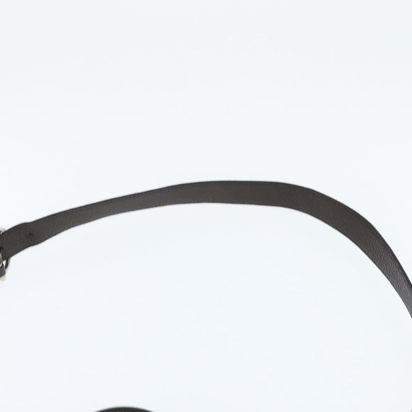 Salvatore Ferragamo Gancini Sophia Bag Leather 2way Dark Brown Auth 130806V