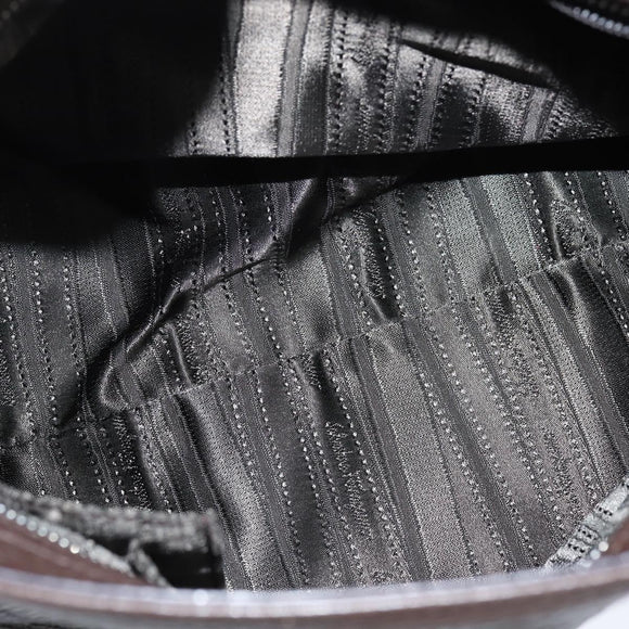 Salvatore Ferragamo Gancini Sophia Bag Leather 2way Dark Brown Auth 130806V