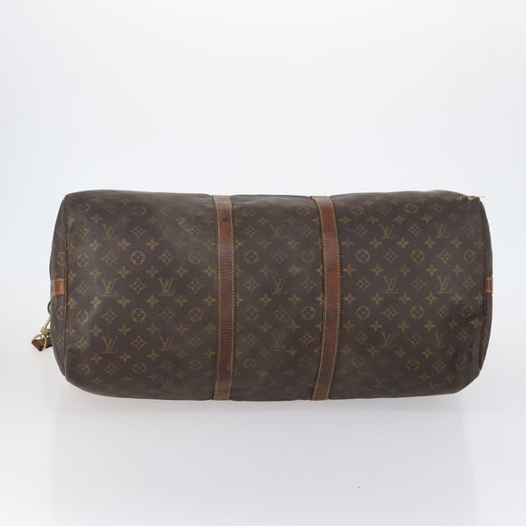 LOUIS VUITTON Monogram Keepall Bandouliere 60 Boston Bag M41412 LV Auth 130812