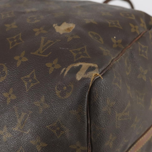 LOUIS VUITTON Monogram Keepall Bandouliere 60 Boston Bag M41412 LV Auth 130812