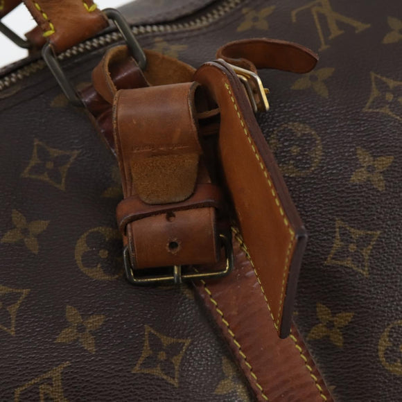 LOUIS VUITTON Monogram Keepall Bandouliere 60 Boston Bag M41412 LV Auth 130812