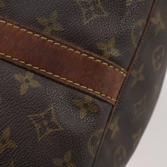 LOUIS VUITTON Monogram Keepall Bandouliere 60 Boston Bag M41412 LV Auth 130812