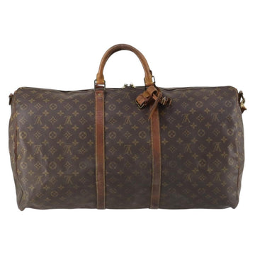 LOUIS VUITTON Monogram Keepall Bandouliere 60 Boston Bag M41412 LV Auth 130812 - 0