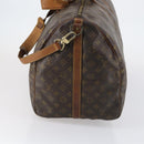 LOUIS VUITTON Monogram Keepall Bandouliere 60 Boston Bag M41412 LV Auth 130812-4