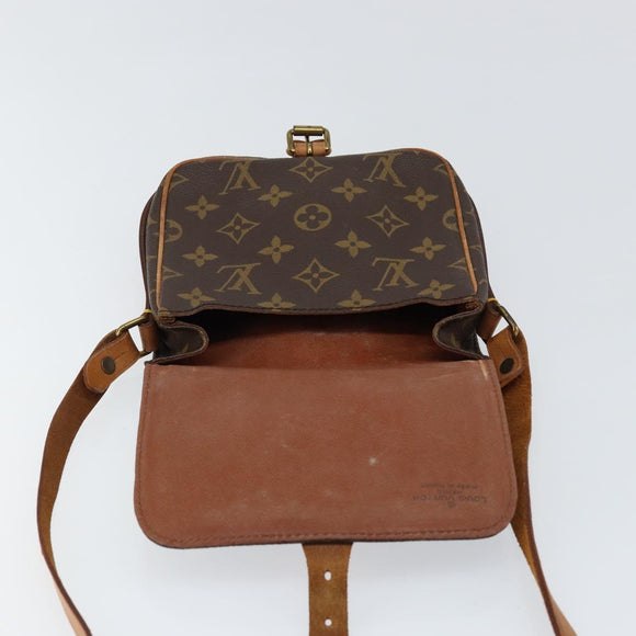 LOUIS VUITTON Monogram Cartouchiere PM Shoulder Bag M51254 LV Auth 130814