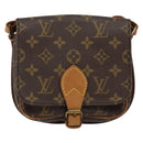 LOUIS VUITTON Monogram Cartouchiere PM Shoulder Bag M51254 LV Auth 130814-13