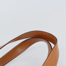 CELINE Macadam Canvas Shoulder Bag PVC Beige Gold Auth 130820-8