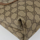 GUCCI GG Supreme Web Sherry Line Tote Bag PVC Beige Gold 89 02 003 Auth 130821-14