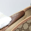 GUCCI GG Supreme Web Sherry Line Tote Bag PVC Beige Gold 89 02 003 Auth 130821-12