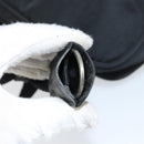 PRADA Hand Bag Nylon Black Silver Auth 130824-9