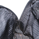 PRADA Hand Bag Nylon Black Silver Auth 130824-23