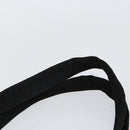 PRADA Hand Bag Nylon Black Silver Auth 130824-14