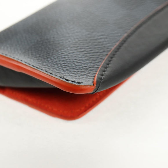 LOUIS VUITTON Damier Cobalt Etui Lunette Woody Glasses Case GI0380 Auth 130830M