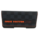 LOUIS VUITTON Damier Cobalt Etui Lunette Woody Glasses Case GI0380 Auth 130830M-13