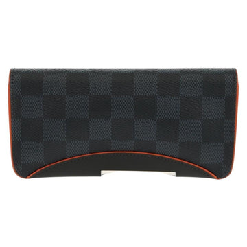 LOUIS VUITTON Damier Cobalt Etui Lunette Woody Glasses Case GI0380 Auth 130830M - 0