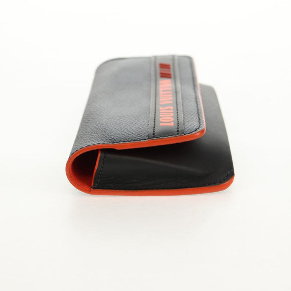 LOUIS VUITTON Damier Cobalt Etui Lunette Woody Glasses Case GI0380 Auth 130830M