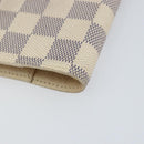 LOUIS VUITTON Damier Azur Agenda PM Day Planner Cover R20706 LV Auth 130831-16