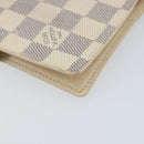 LOUIS VUITTON Damier Azur Agenda PM Day Planner Cover R20706 LV Auth 130831-17